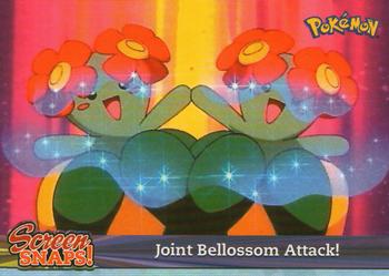 2001 Topps Pokemon Johto (UK) #SNAP12 Joint Bellossom Attack! Front